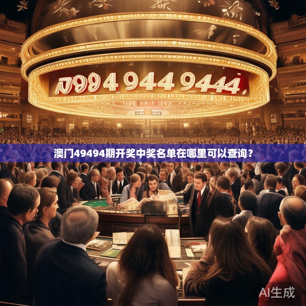 澳门49494期开奖中奖名单在哪里可以查询？