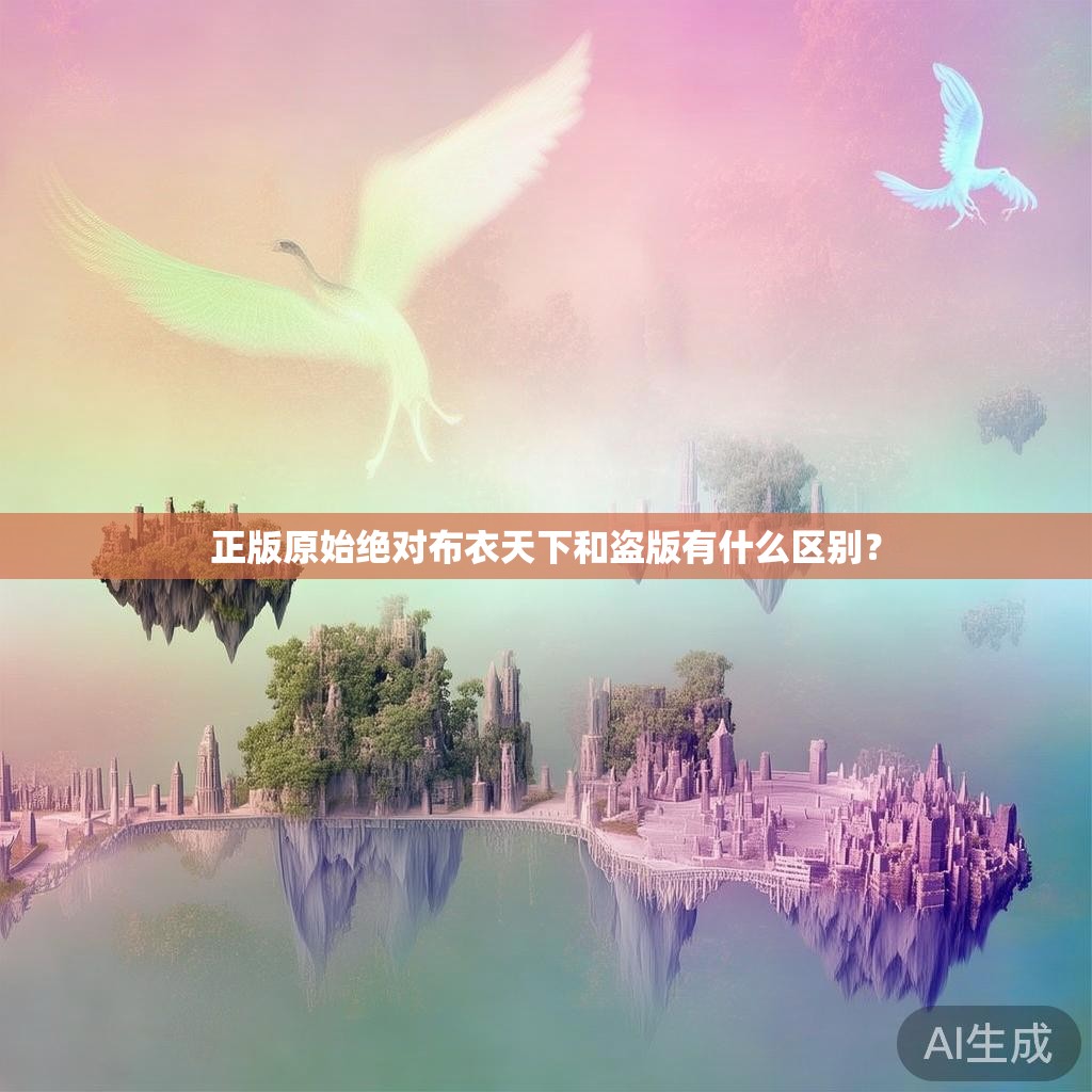 正版原始绝对布衣天下和盗版有什么区别？