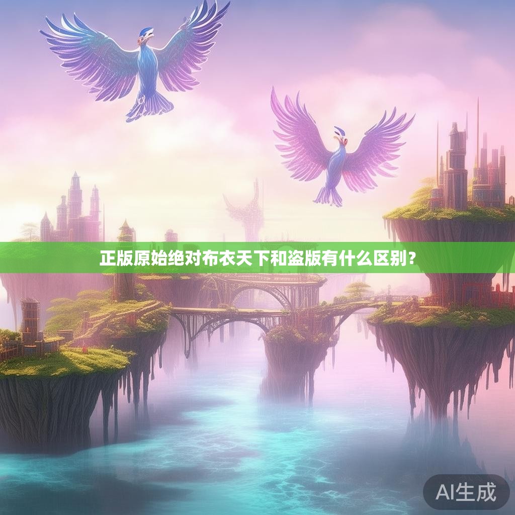 正版原始绝对布衣天下和盗版有什么区别？