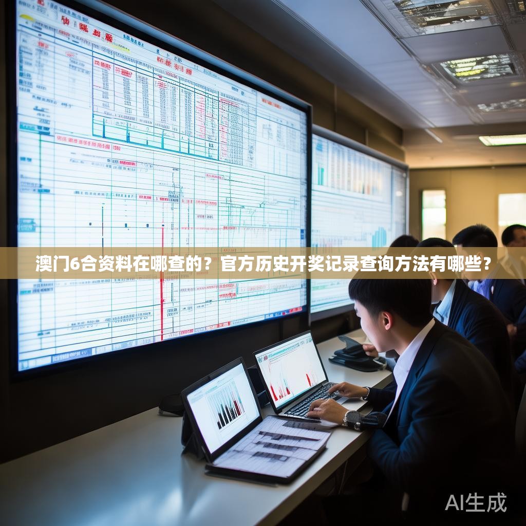 澳门6合资料在哪查的？官方历史开奖记录查询方法有哪些？