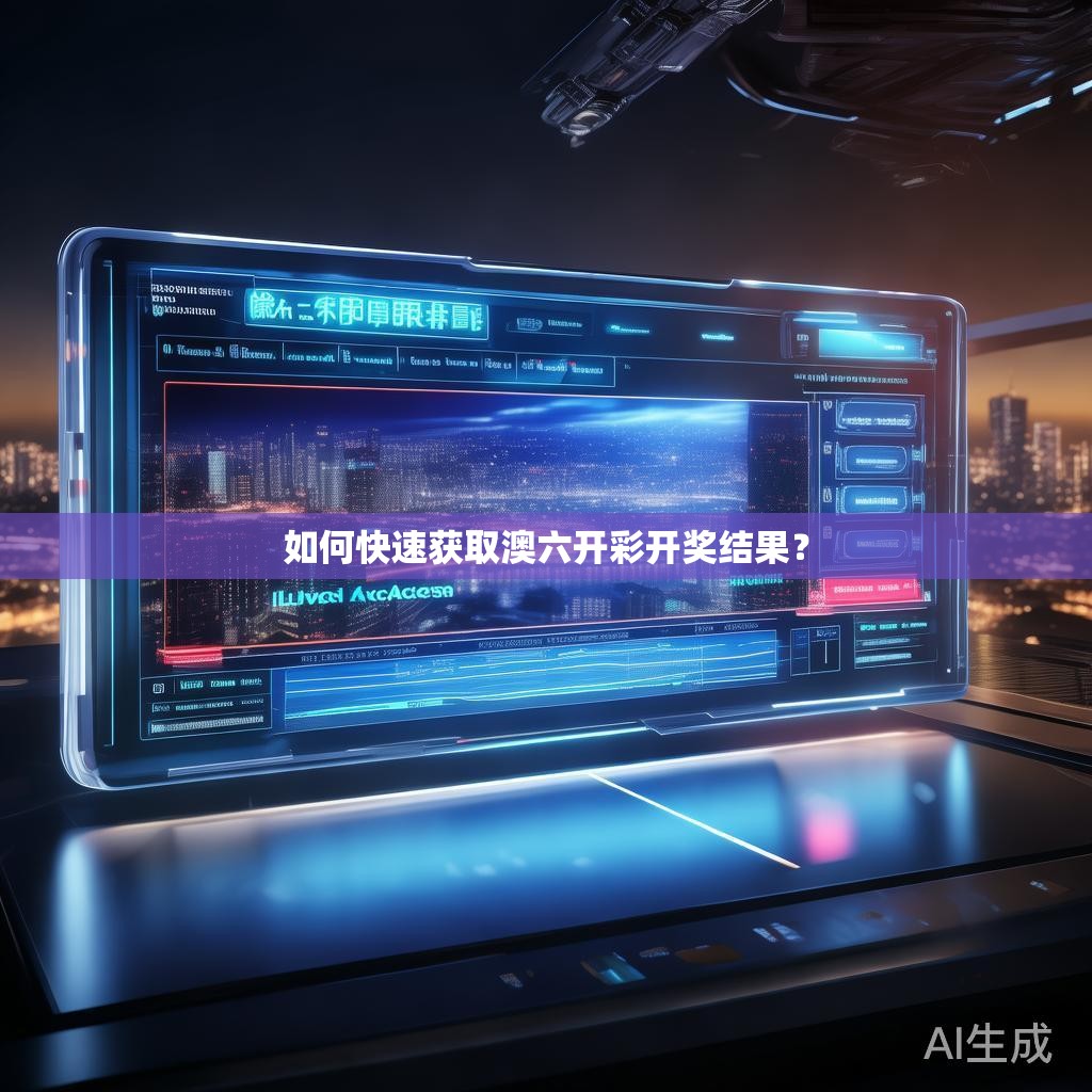 如何快速获取澳六开彩开奖结果？