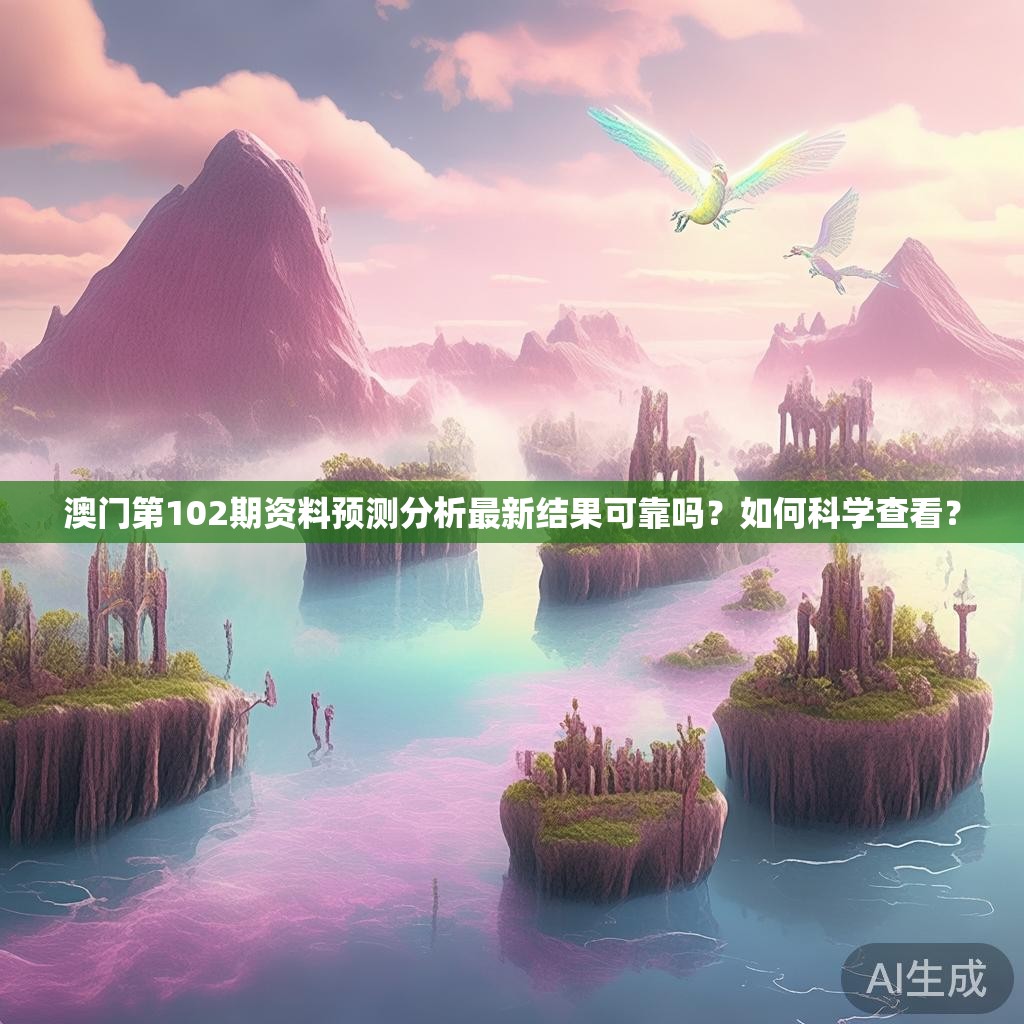 澳门第102期资料预测分析最新结果可靠吗？如何科学查看？