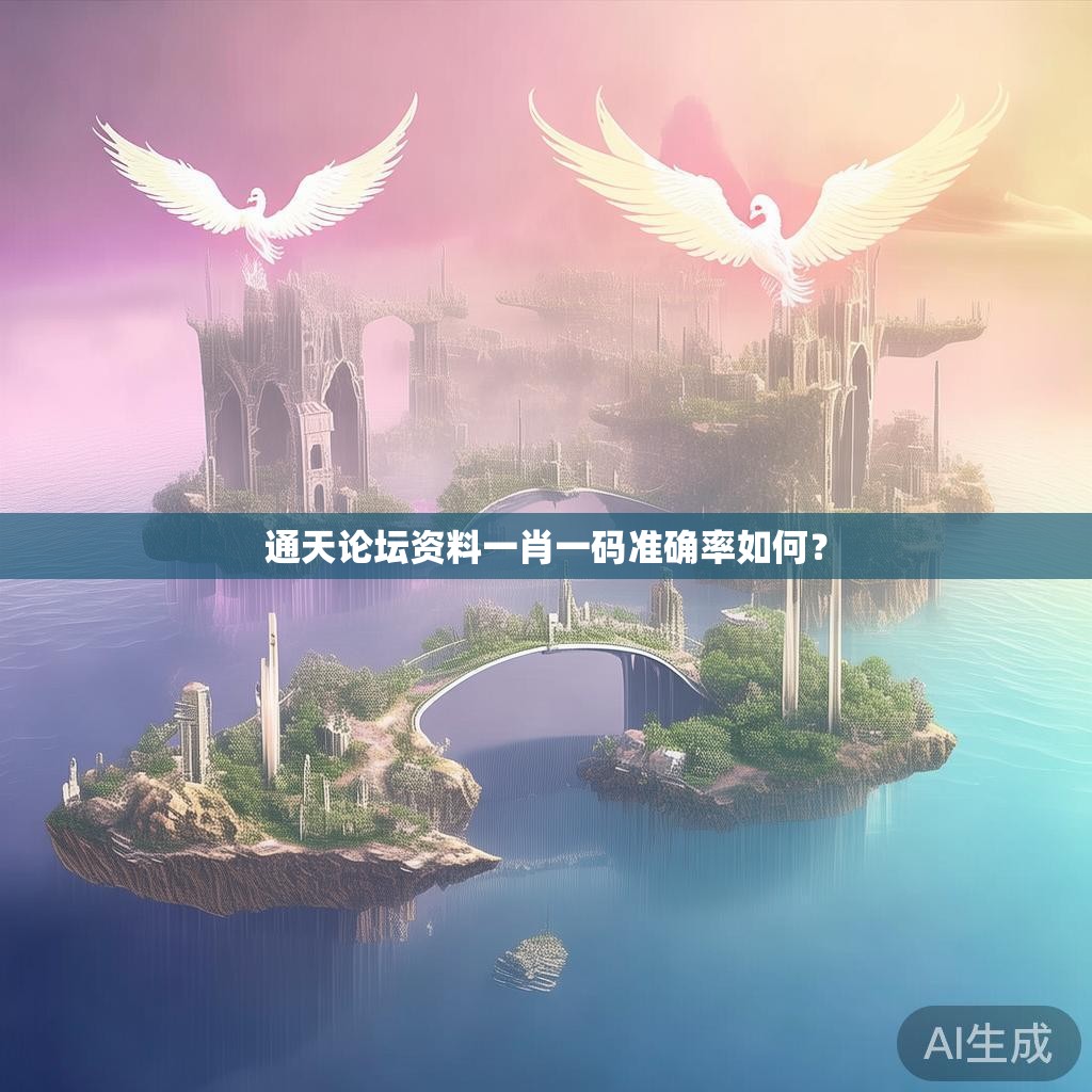 通天论坛资料一肖一码准确率如何？