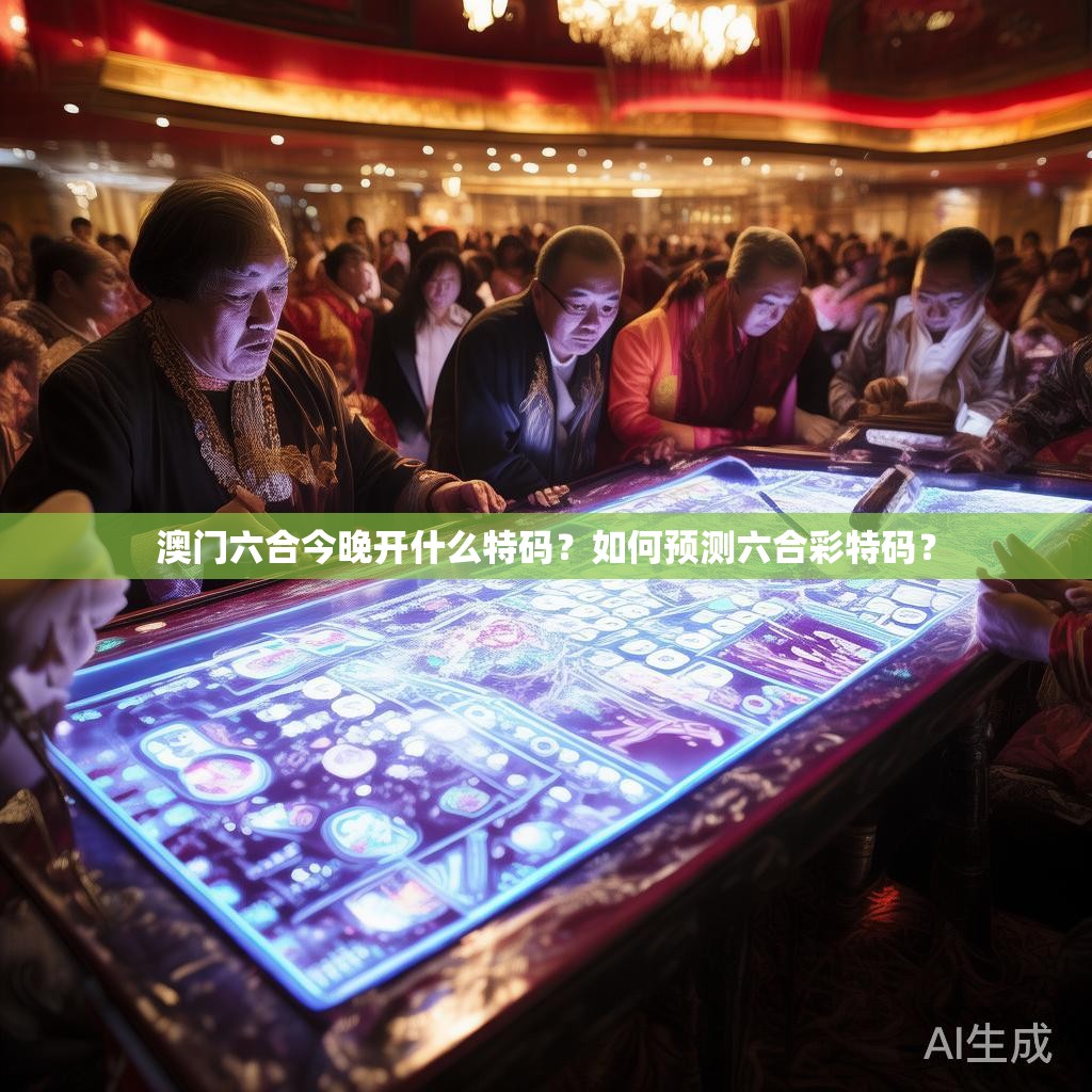 澳门六合今晚开什么特码？如何预测六合彩特码？