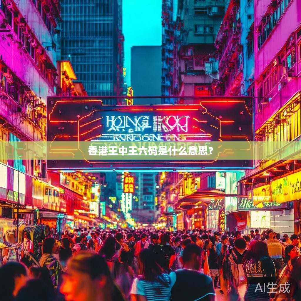 香港王中王六码是什么意思？