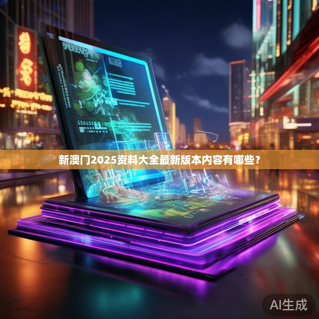 新澳门2025资料大全最新版本内容有哪些？