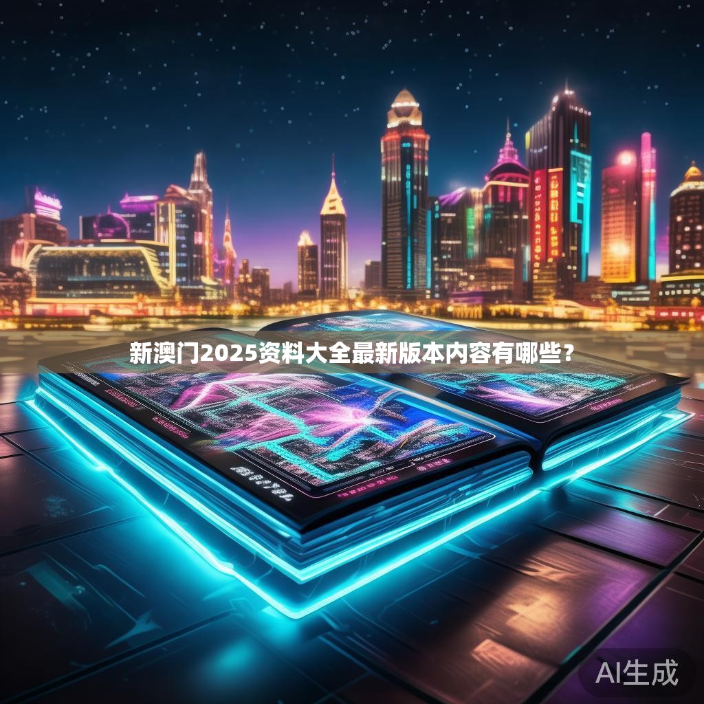 新澳门2025资料大全最新版本内容有哪些？