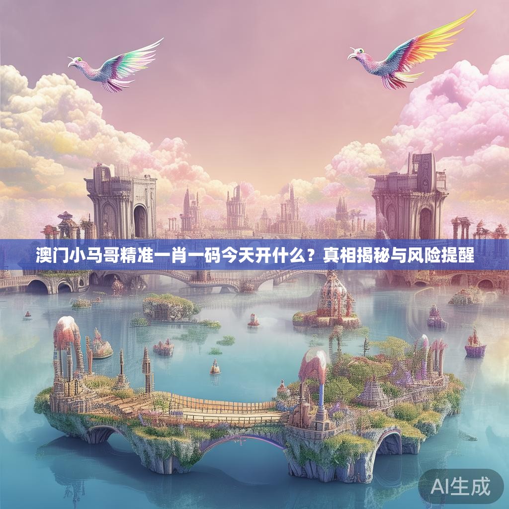澳门小马哥精准一肖一码今天开什么？真相揭秘与风险提醒