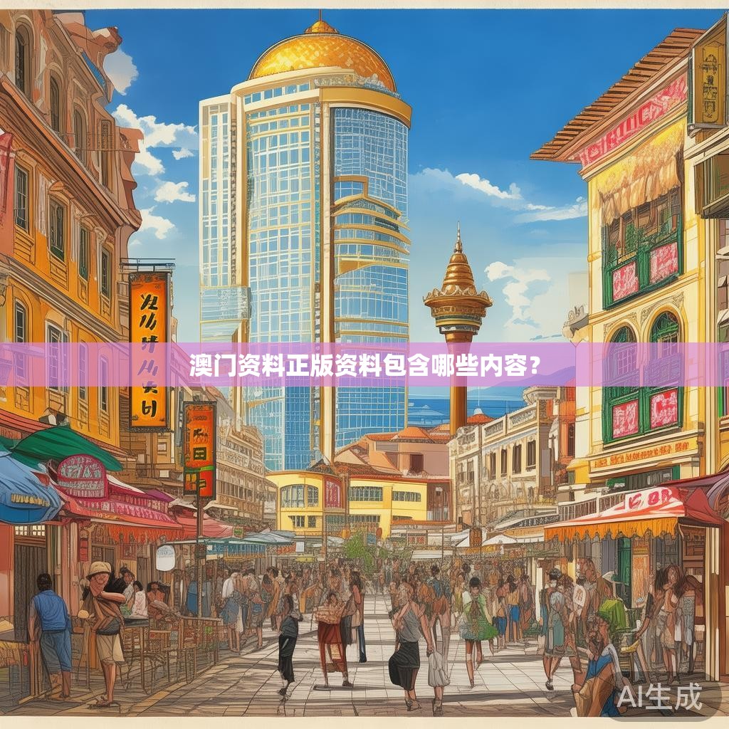 澳门资料正版资料包含哪些内容？