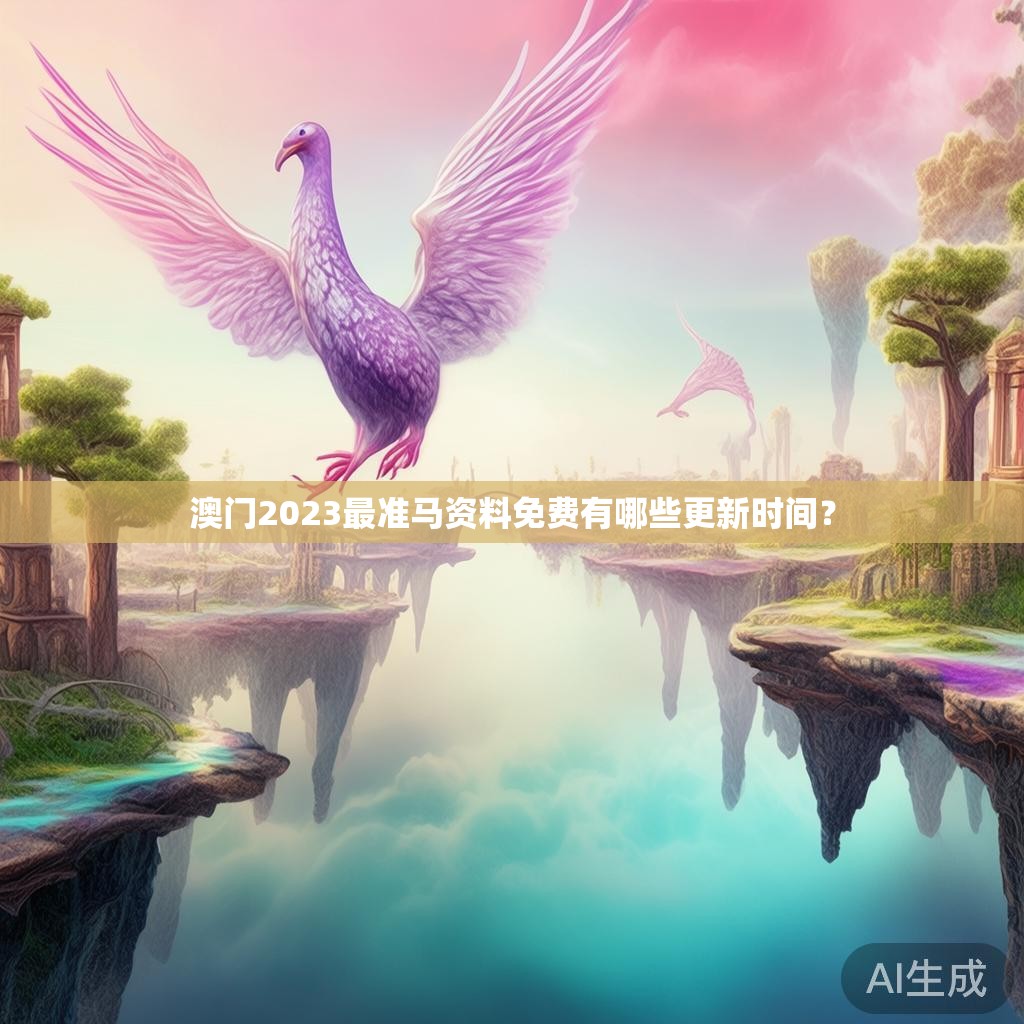 澳门2023最准马资料免费有哪些更新时间？