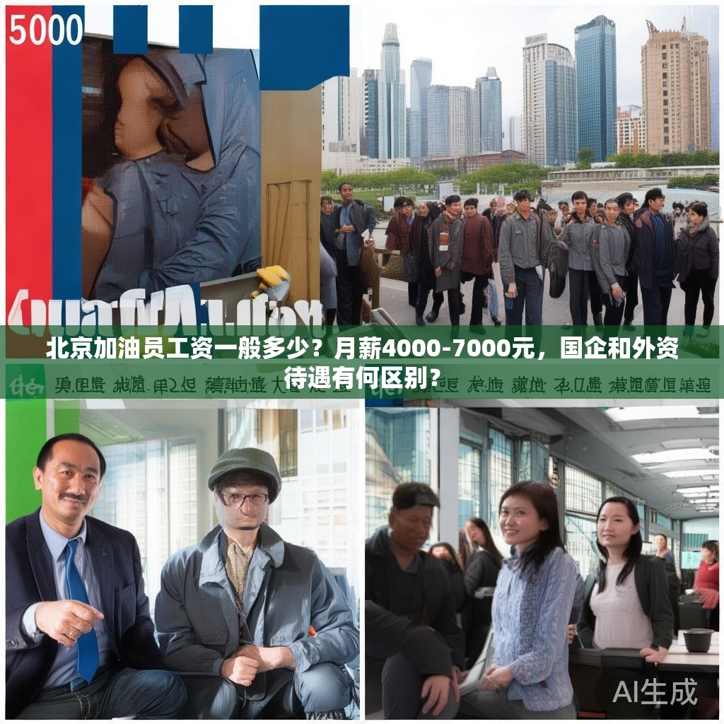 北京加油员工资一般多少？月薪4000-7000元，国企和外资待遇有何区别？