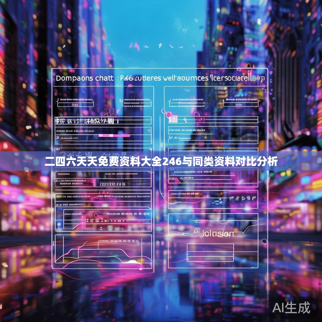 二四六天天免费资料大全246与同类资料对比分析