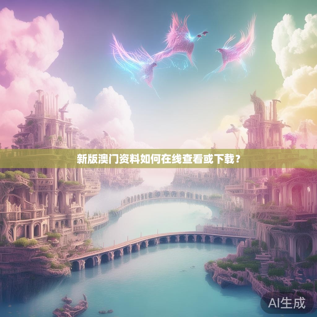 新版澳门资料如何在线查看或下载？