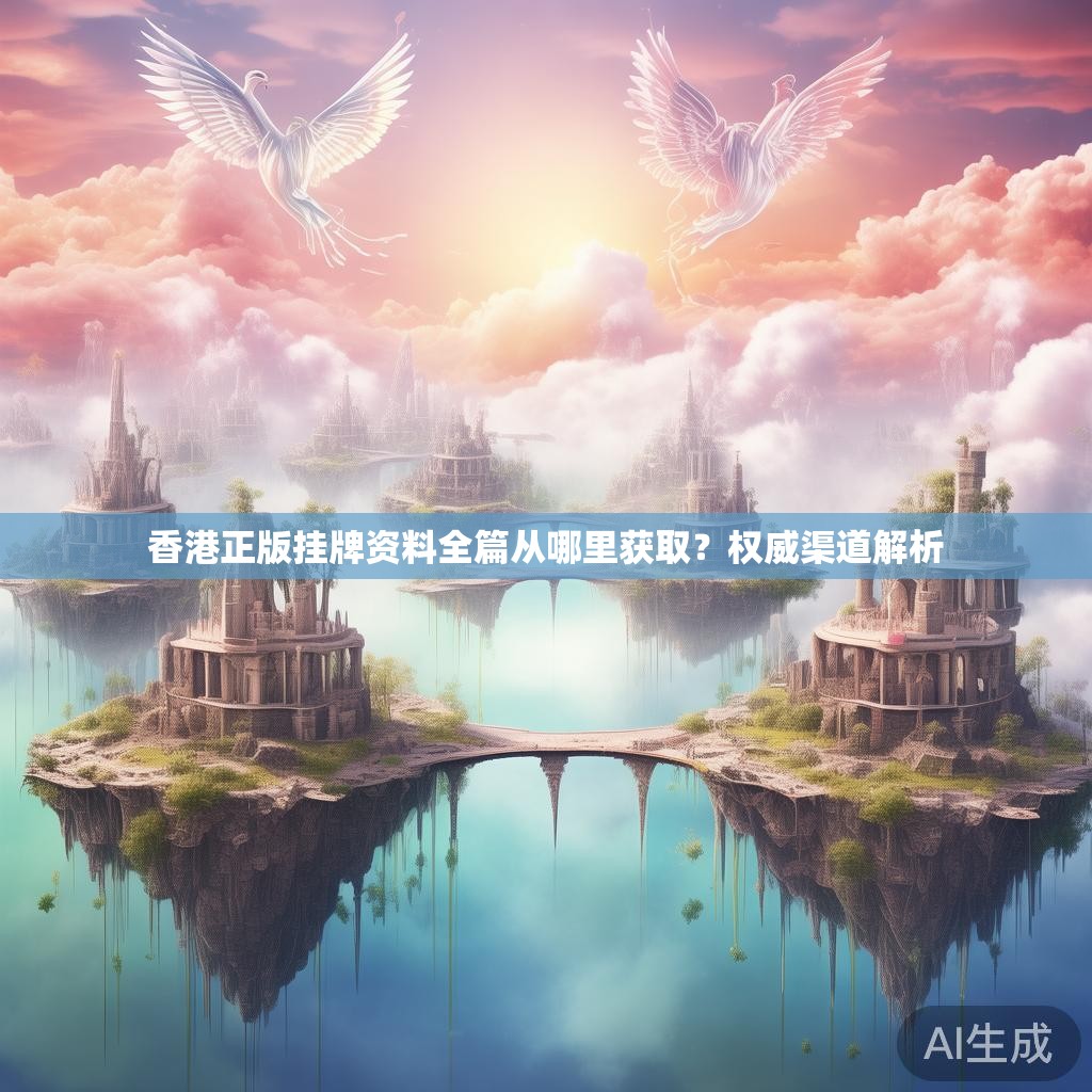 香港正版挂牌资料全篇从哪里获取？权威渠道解析
