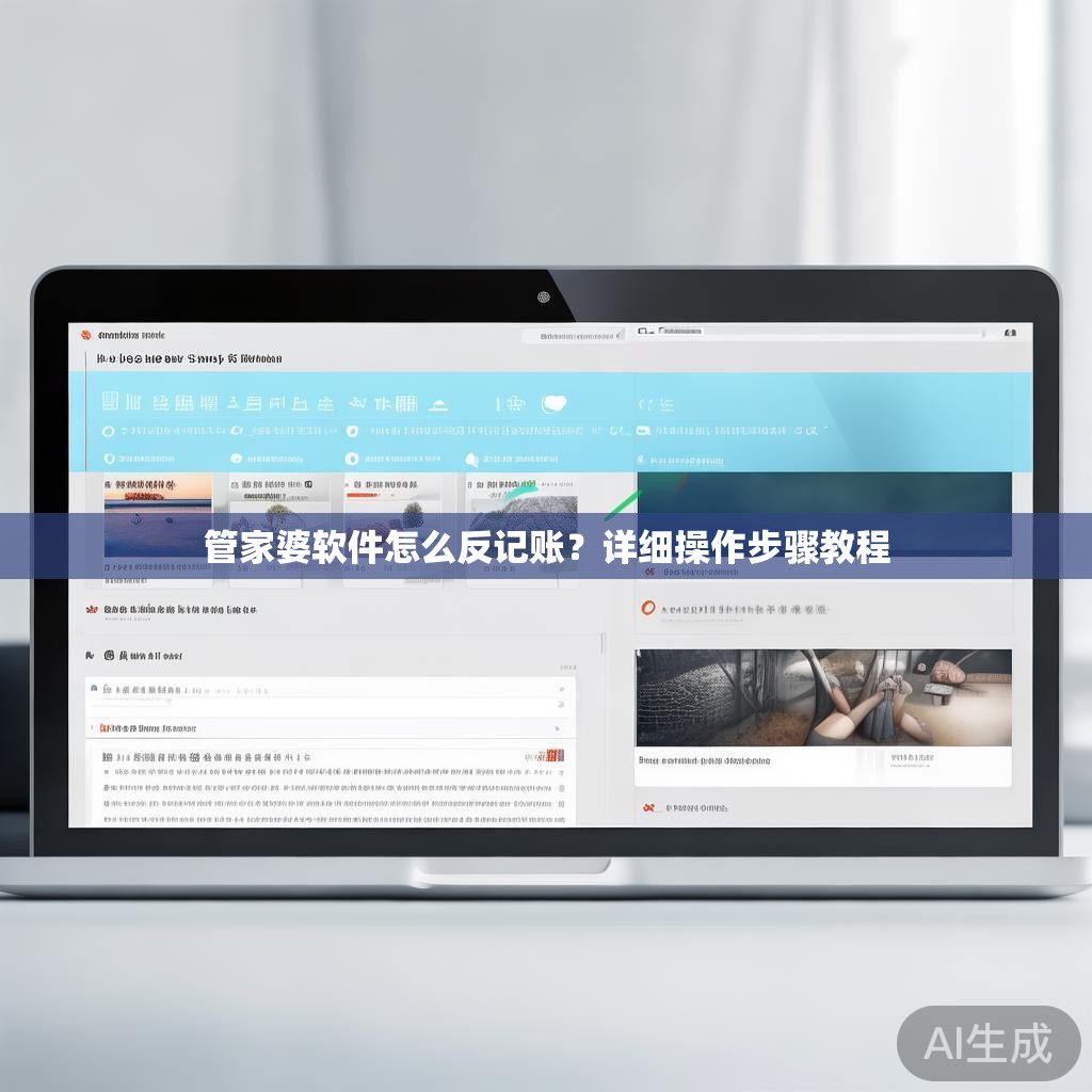 管家婆软件怎么反记账？详细操作步骤教程