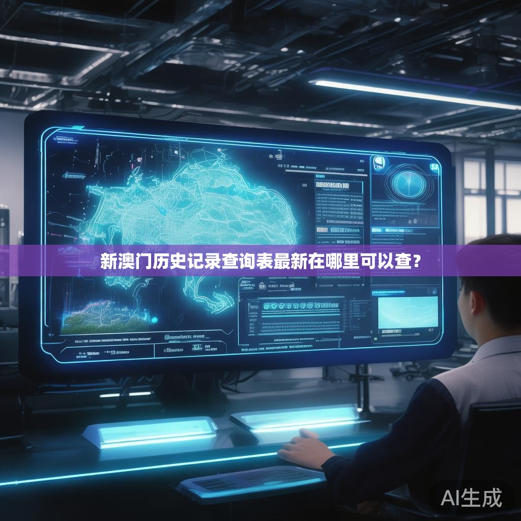新澳门历史记录查询表最新在哪里可以查？