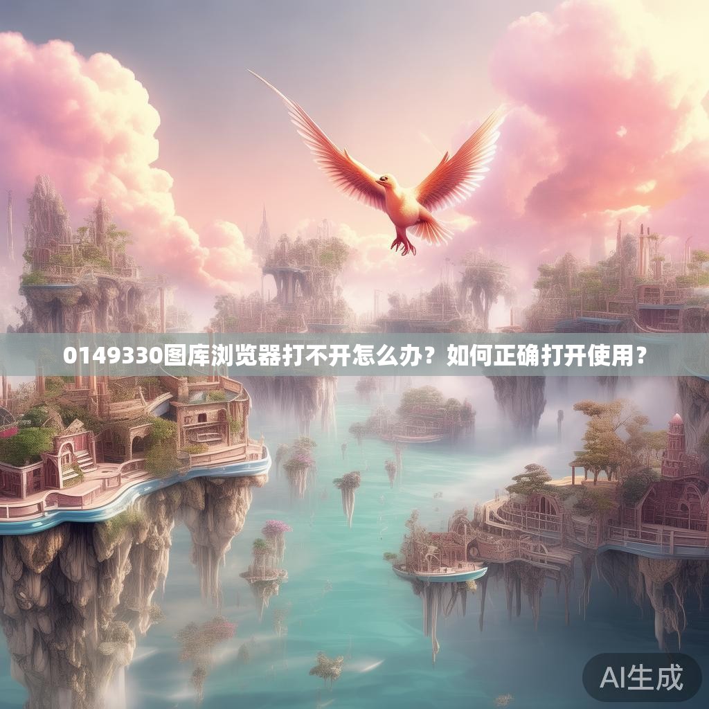 0149330图库浏览器打不开怎么办？如何正确打开使用？