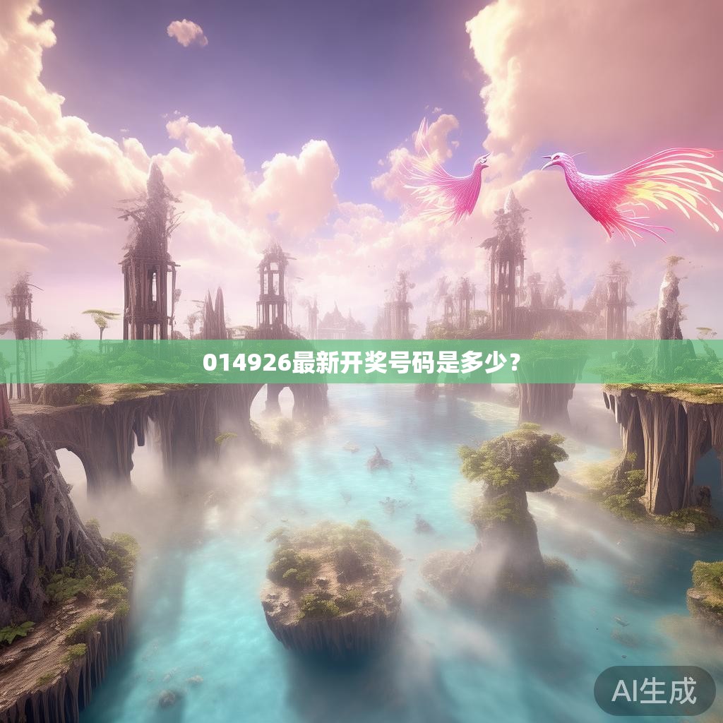 014926最新开奖号码是多少？