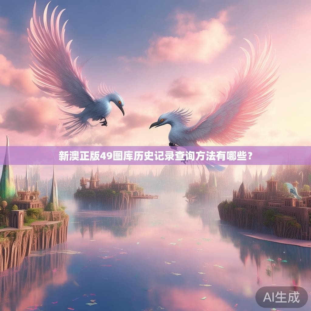 新澳正版49图库历史记录查询方法有哪些？