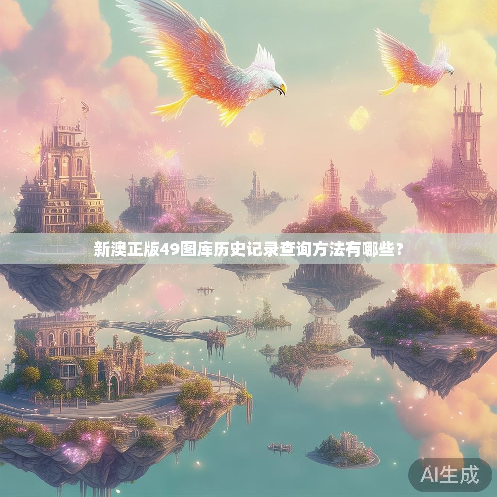 新澳正版49图库历史记录查询方法有哪些？