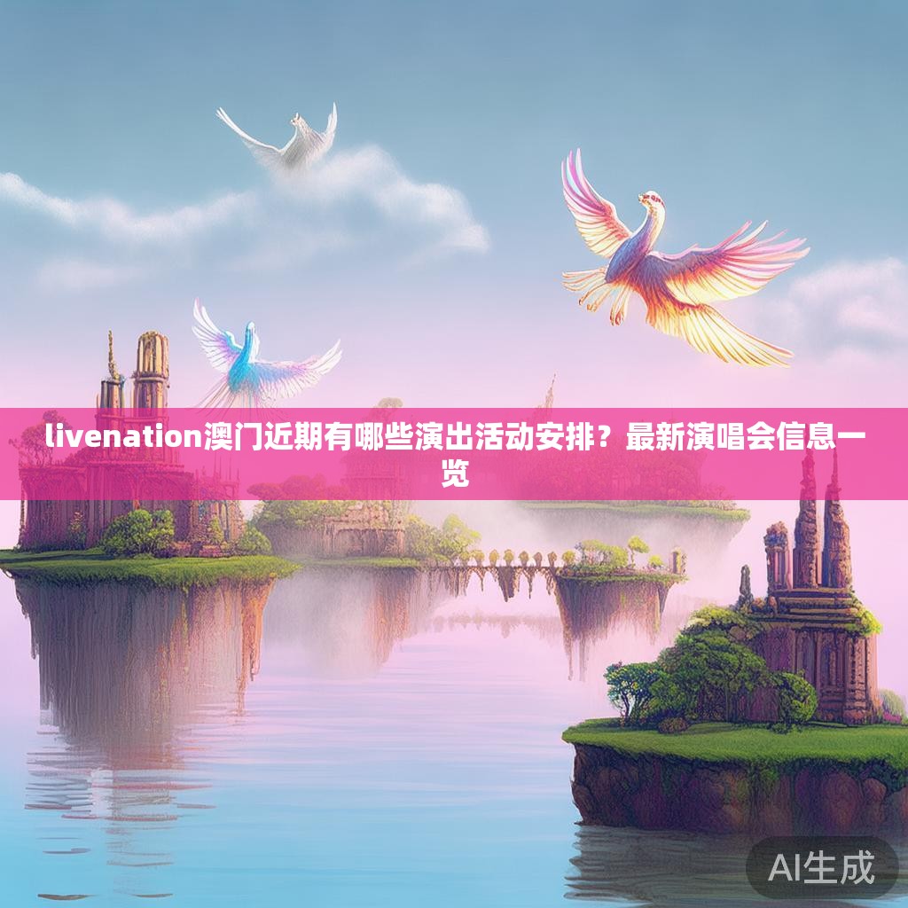 livenation澳门近期有哪些演出活动安排?最新演唱会信息一览 livenation澳门近期有哪些演出活动安排?最新演唱会信息一览