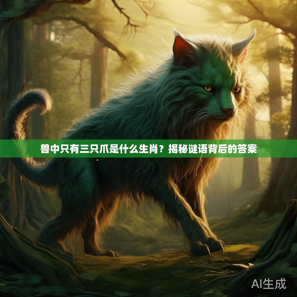 兽中只有三只爪是什么生肖?揭秘谜语背后的答案 兽中只有三只爪是什么生肖?揭秘谜语背后的答案