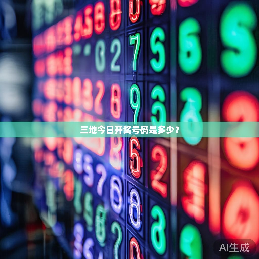 三地今日开奖号码是多少？