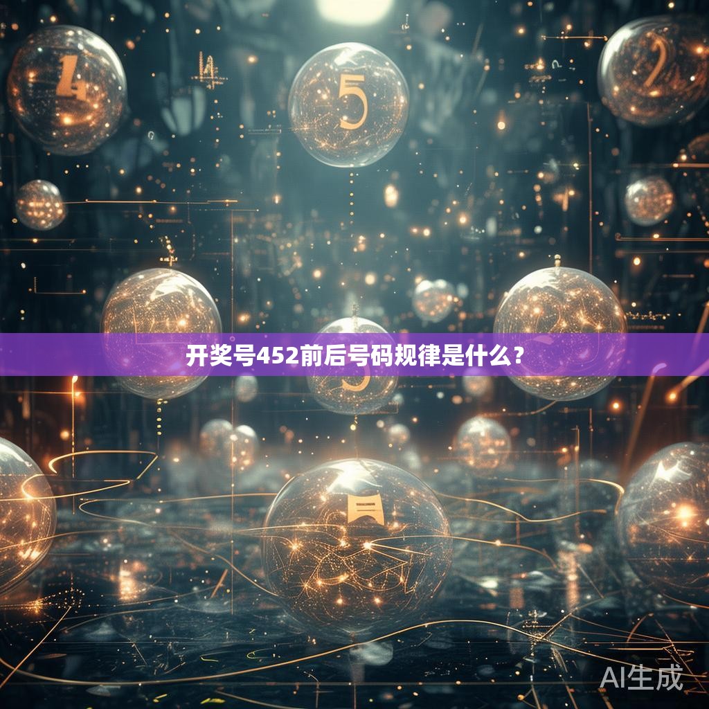 开奖号452前后号码规律是什么？