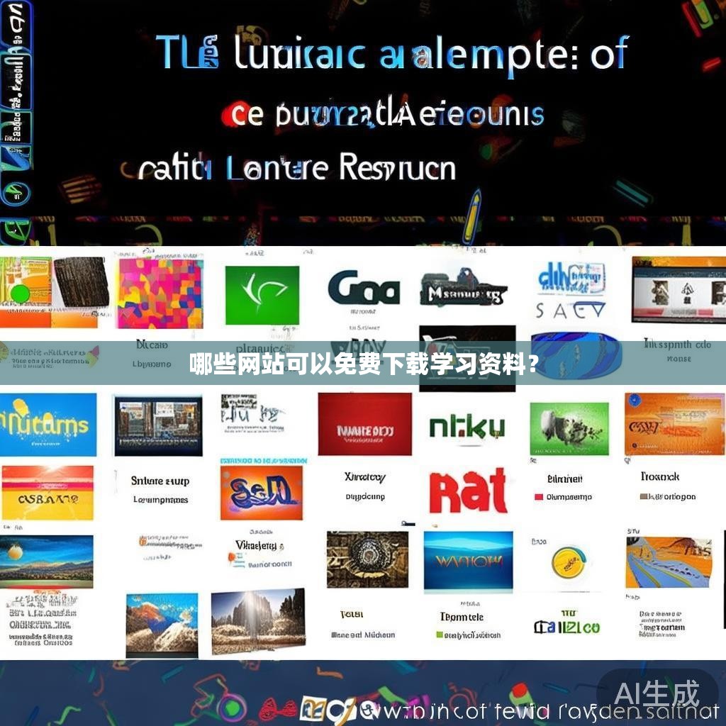 哪些网站可以免费下载学习资料？