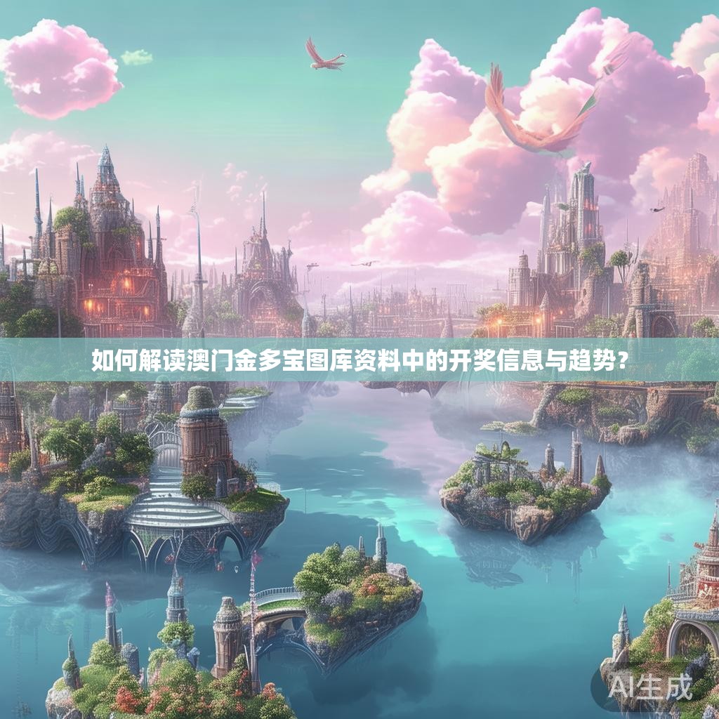 如何解读澳门金多宝图库资料中的开奖信息与趋势？