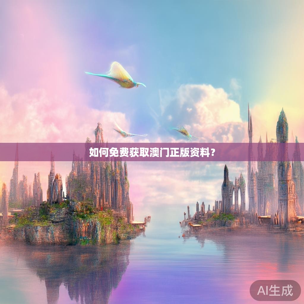 如何免费获取澳门正版资料？