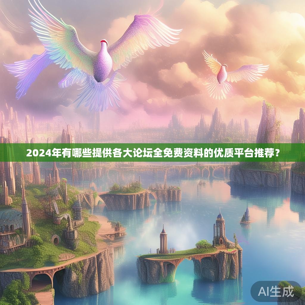 2024年有哪些提供各大论坛全免费资料的优质平台推荐？