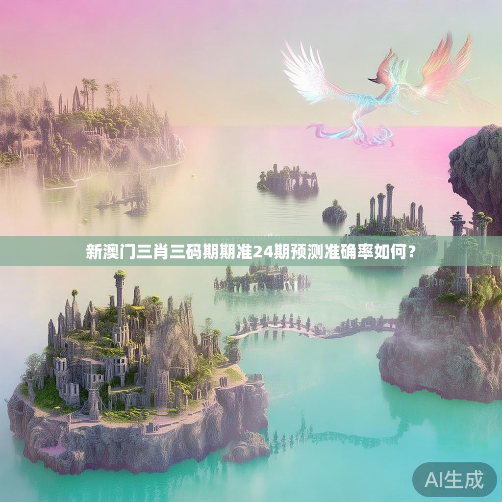 新澳门三肖三码期期准24期预测准确率如何？