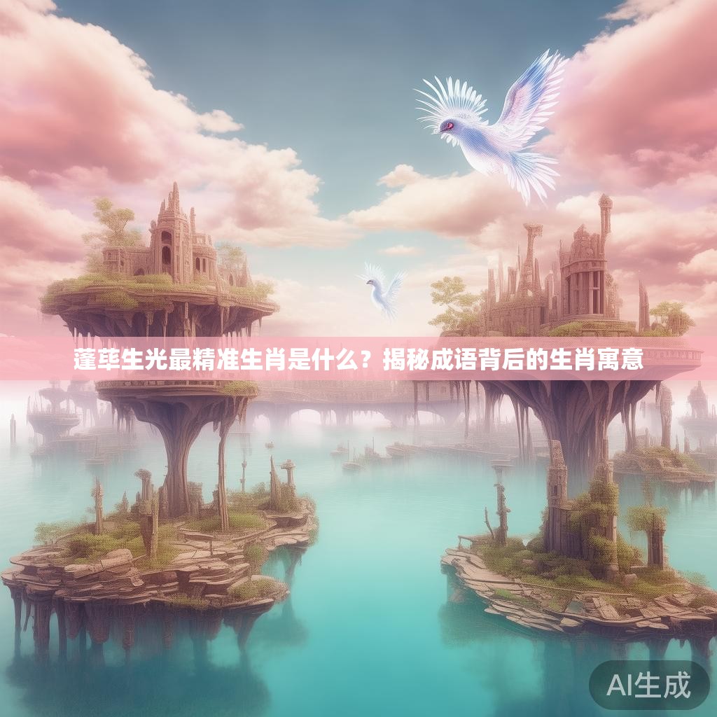 蓬荜生光最精准生肖是什么？揭秘成语背后的生肖寓意