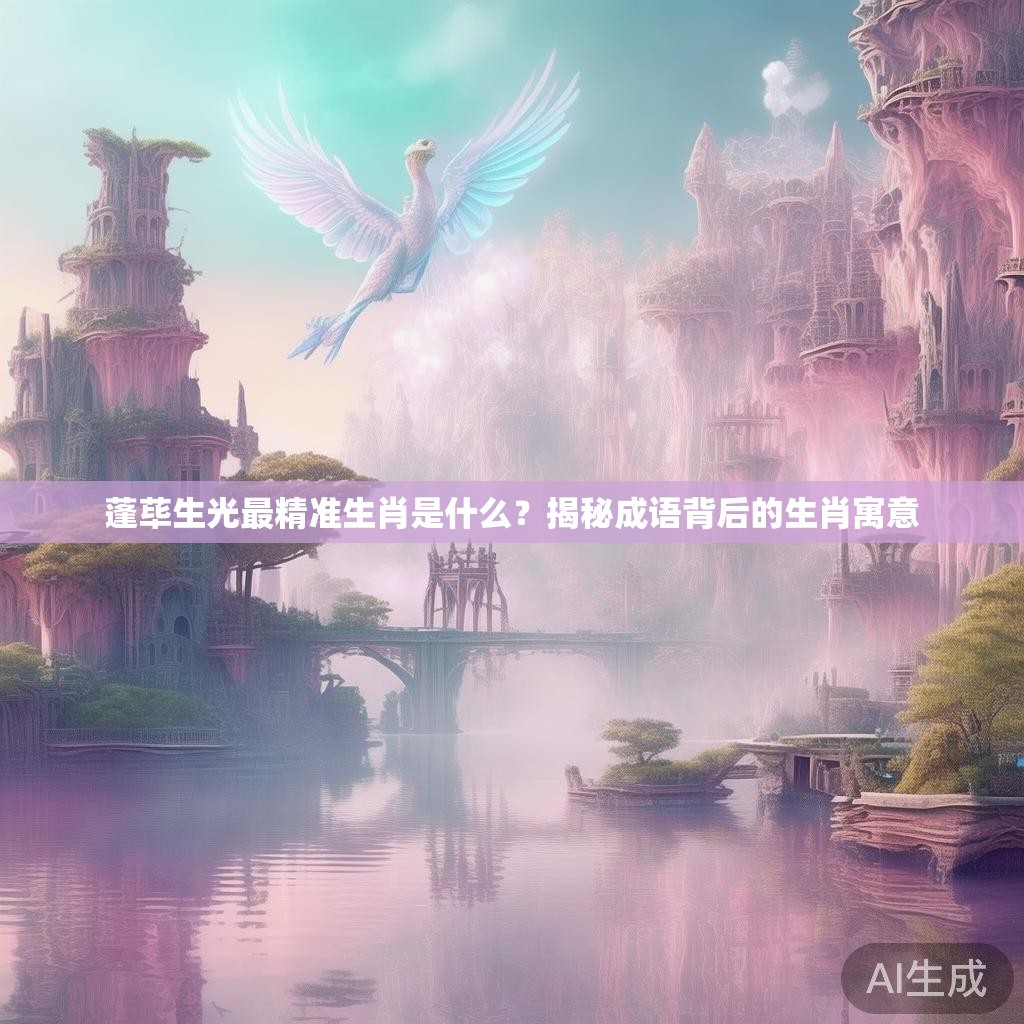 蓬荜生光最精准生肖是什么？揭秘成语背后的生肖寓意