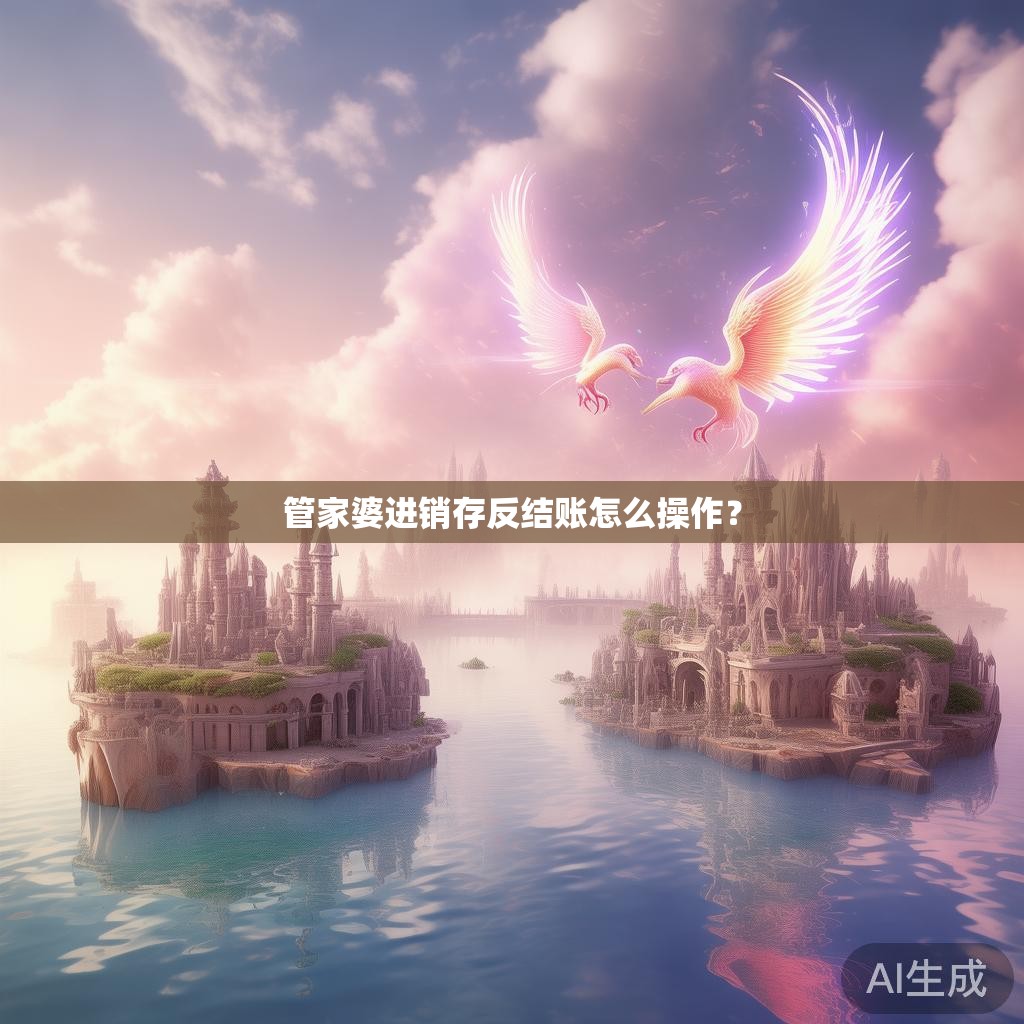管家婆进销存反结账怎么操作？