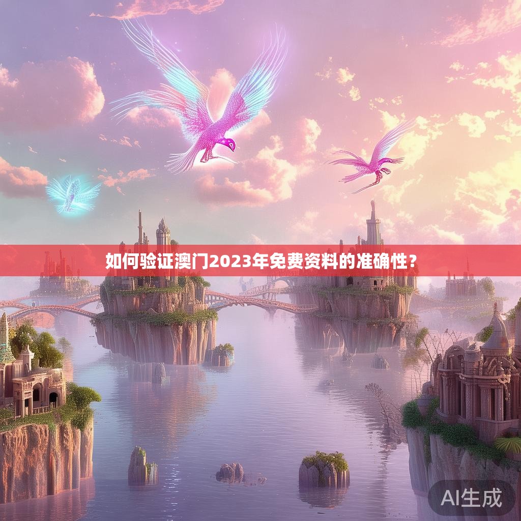 如何验证澳门2023年免费资料的准确性？
