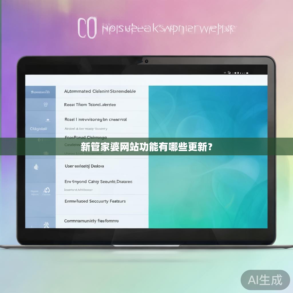 新管家婆网站功能有哪些更新？