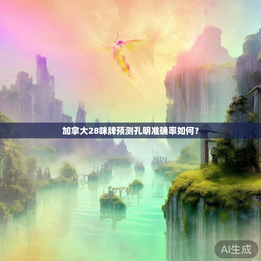 加拿大28咪牌预测孔明准确率如何？