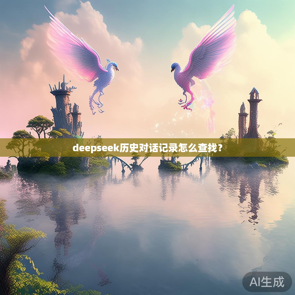 deepseek历史对话记录怎么查找? deepseek历史对话记录怎么查找?