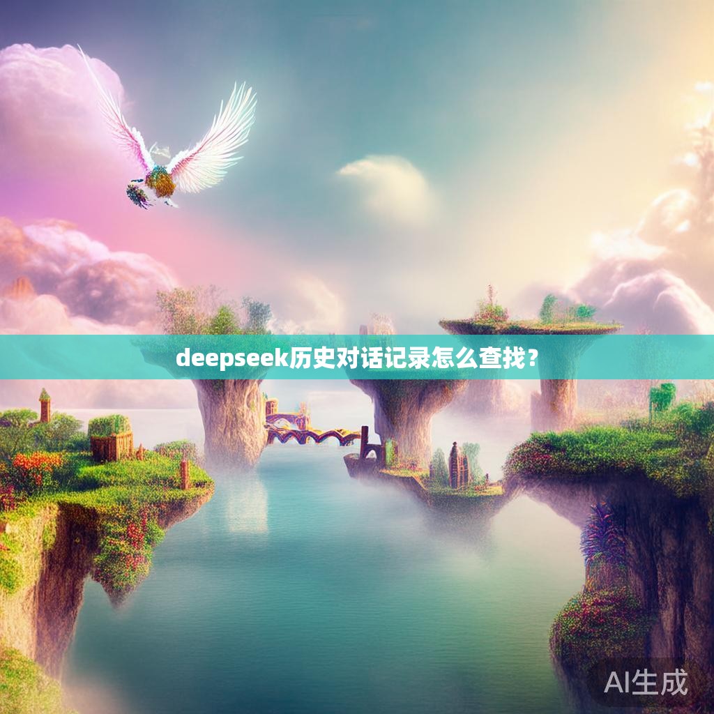 deepseek历史对话记录怎么查找? deepseek历史对话记录怎么查找?
