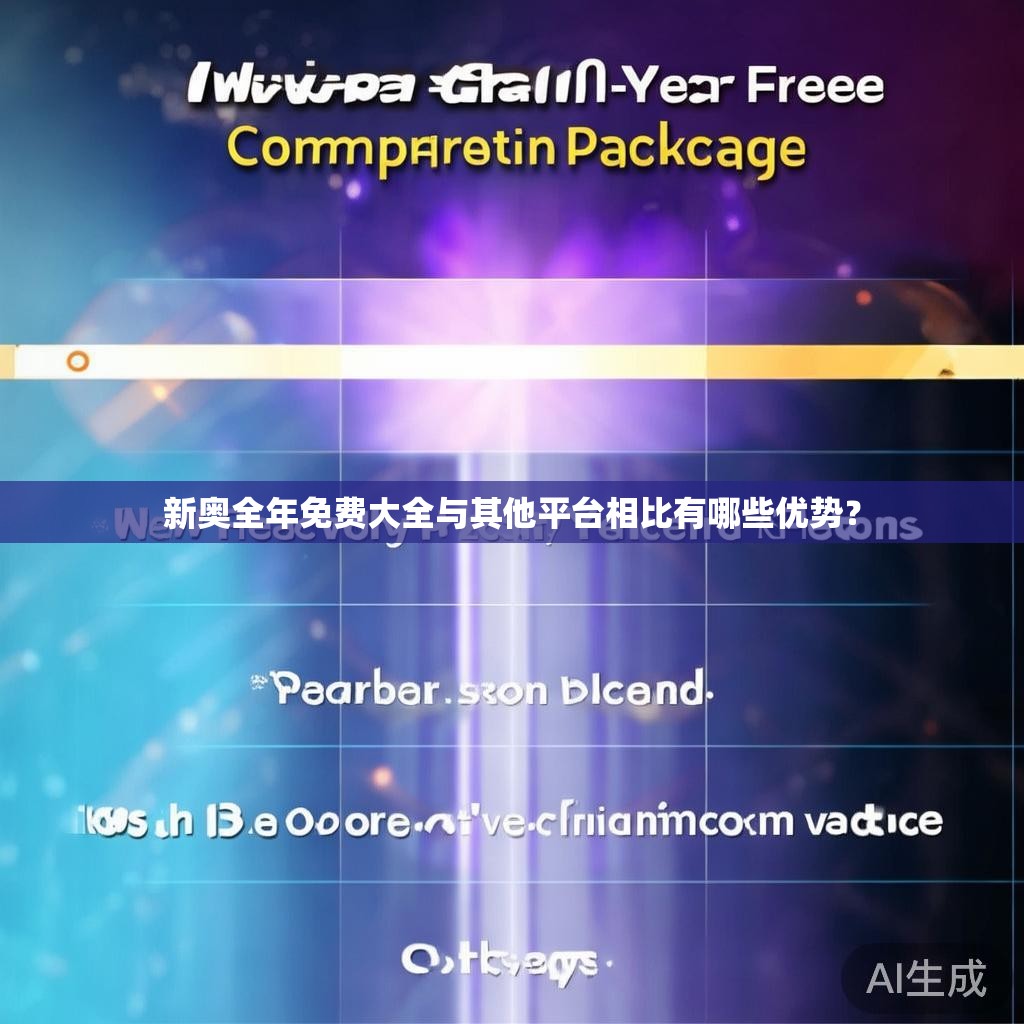 新奥全年免费大全与其他平台相比有哪些优势？