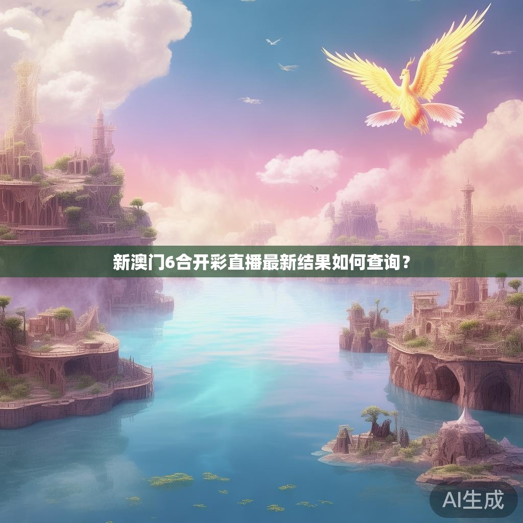 新澳门6合开彩直播最新结果如何查询？