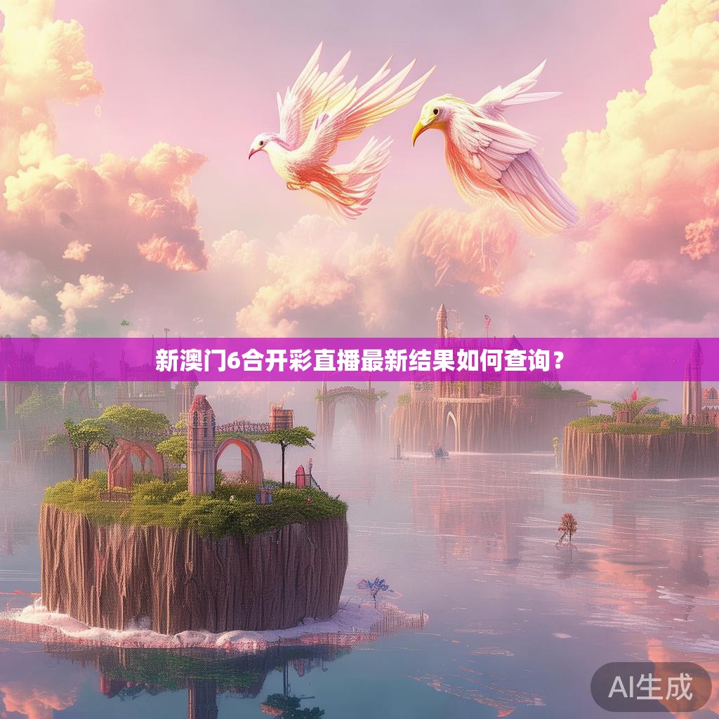 新澳门6合开彩直播最新结果如何查询？