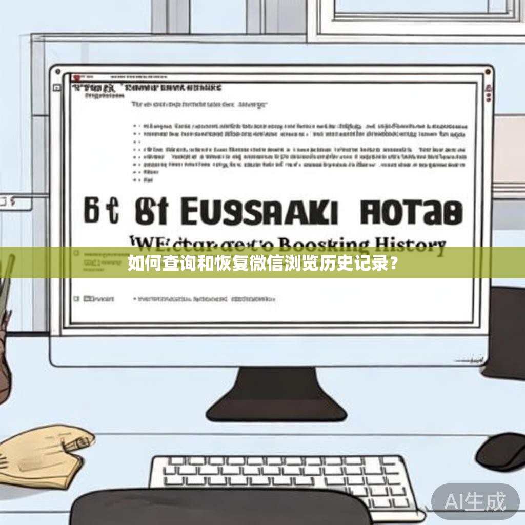 如何查询和恢复微信浏览历史记录？