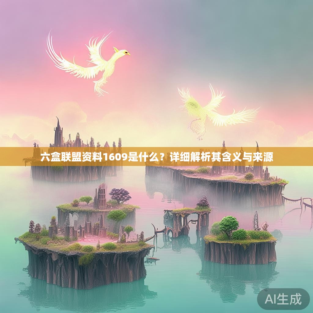 六盒联盟资料1609是什么？详细解析其含义与来源