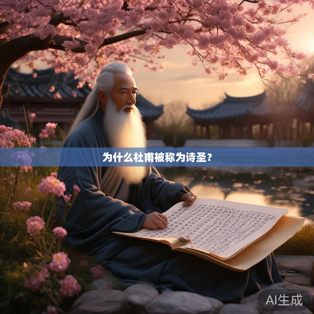 为什么杜甫被称为诗圣？