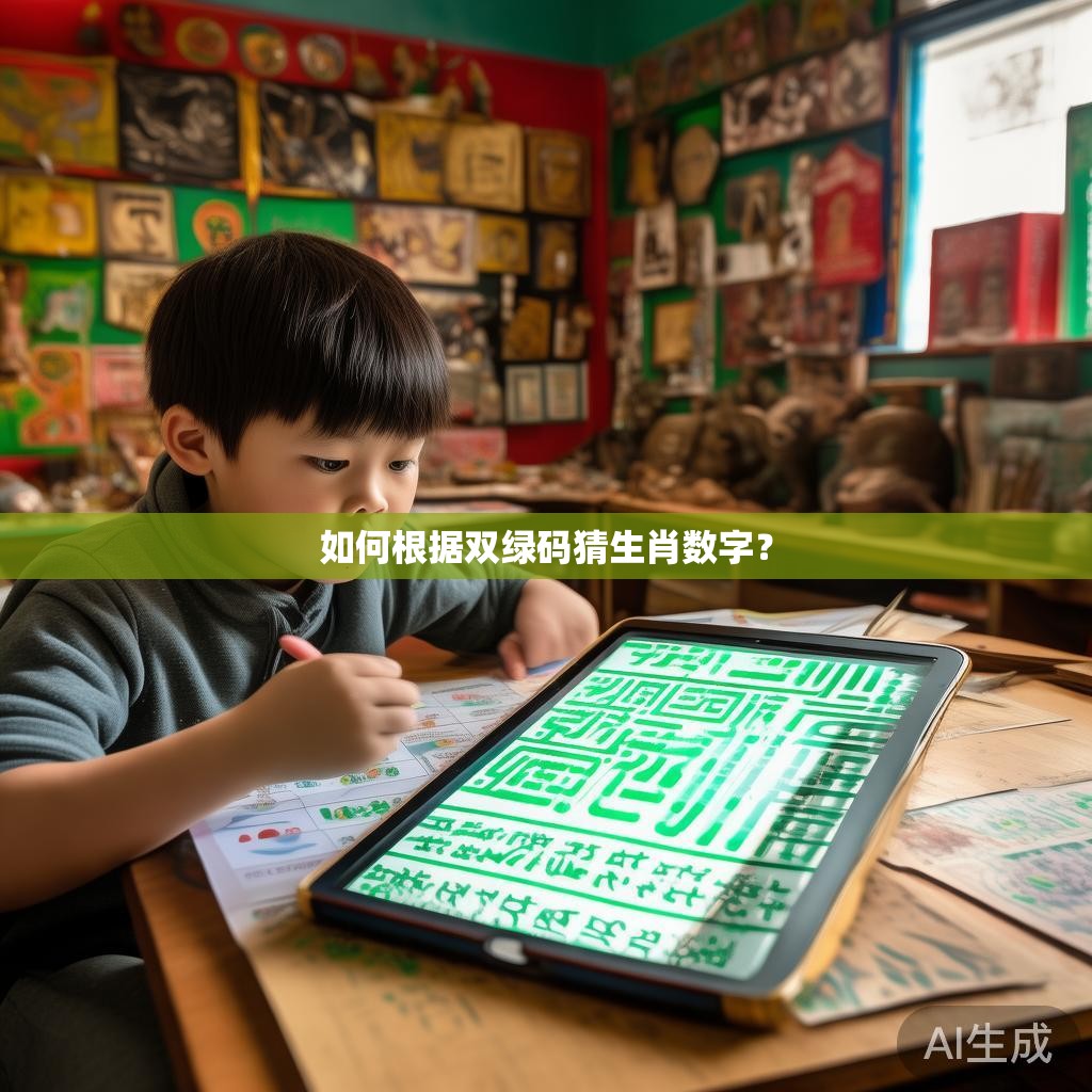 如何根据双绿码猜生肖数字？