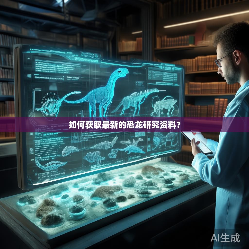 如何获取最新的恐龙研究资料？