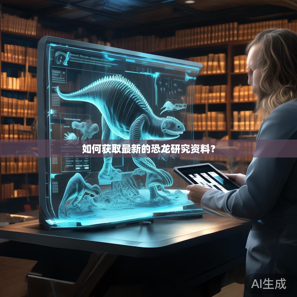 如何获取最新的恐龙研究资料？
